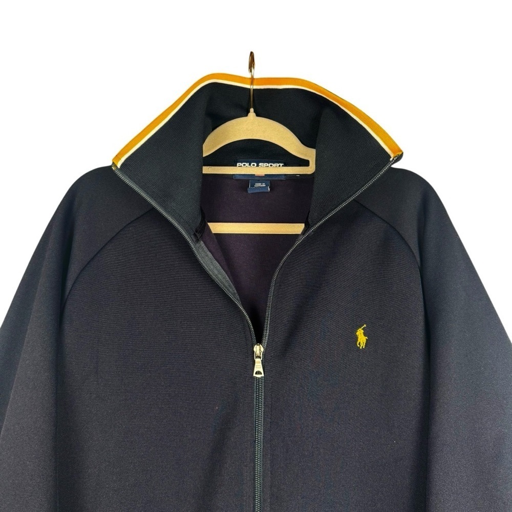 Polo Sport Ralph Lauren Men’s Zip up Jacket Navy Blue Size XL - Picture 5 of 10